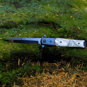 Free Pearl Stiletto Tactical Knife